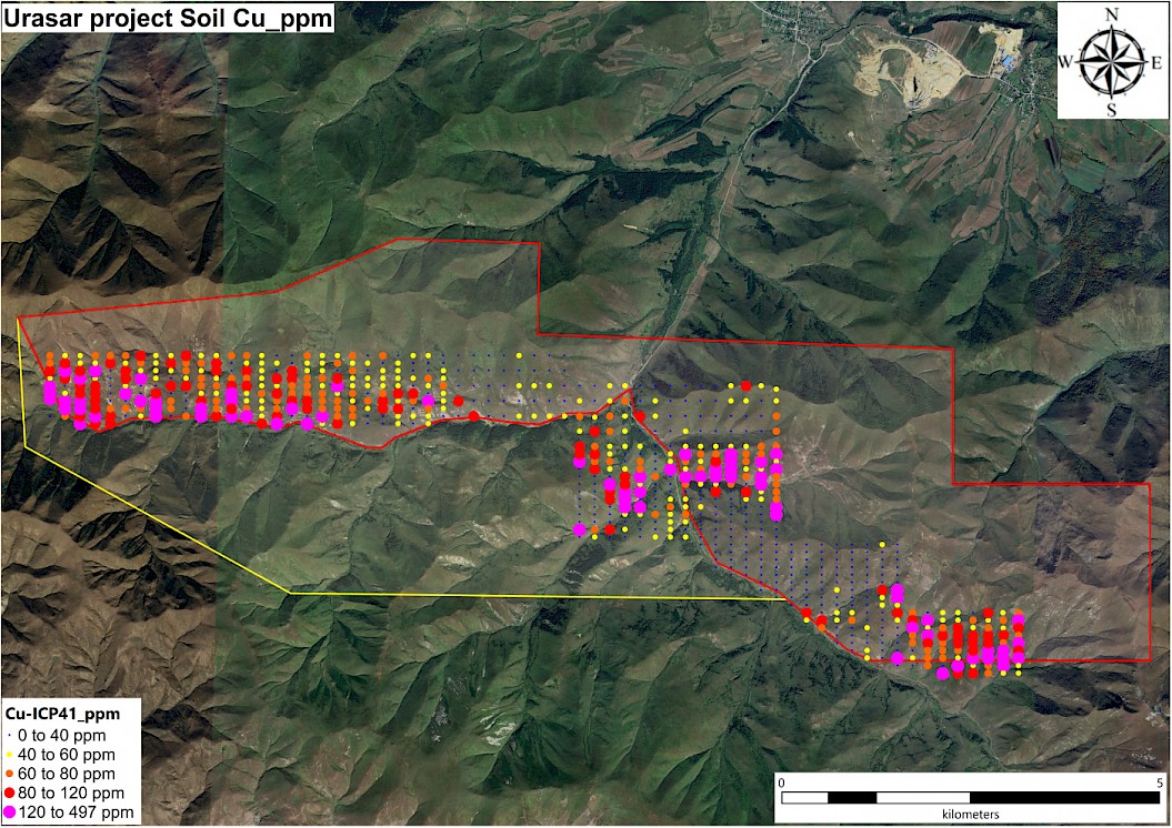 2023 Copper-in-soil Geochemistry